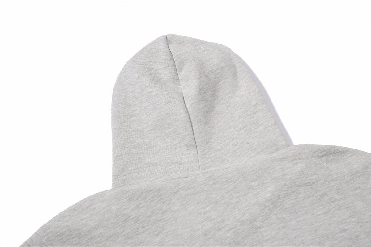 Madxmarx Braided Detail Zip-Up Hoodie
