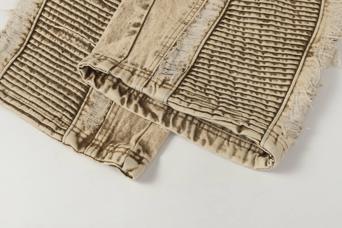 Madxmarx „Vintage Distressed Panel Jeans“