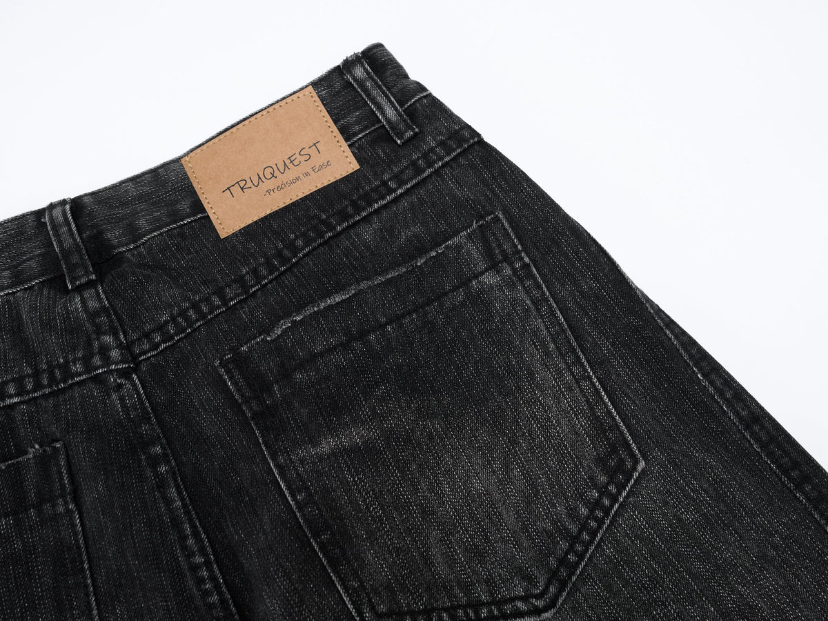 Pantalon en jean incurvé délavé vintage Madxmarx