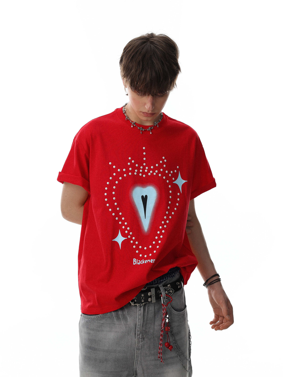 Madxmarx “Crystal Heart Graphic Tee”