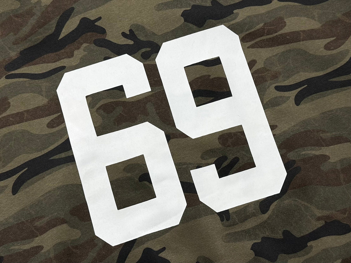 Madxmarx Camo Varsity Zip Hoodie