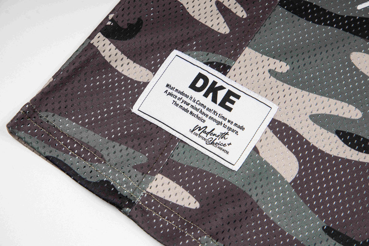 Madxmarx Camo Mesh Football Tee
