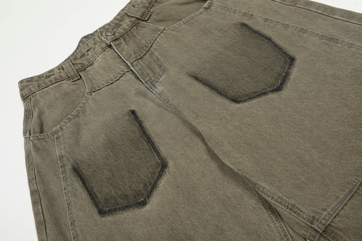 Pantalon en jean Madxmarx à coupe incurvée