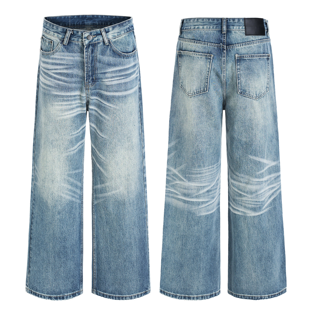 Jean large délavé Madxmarx