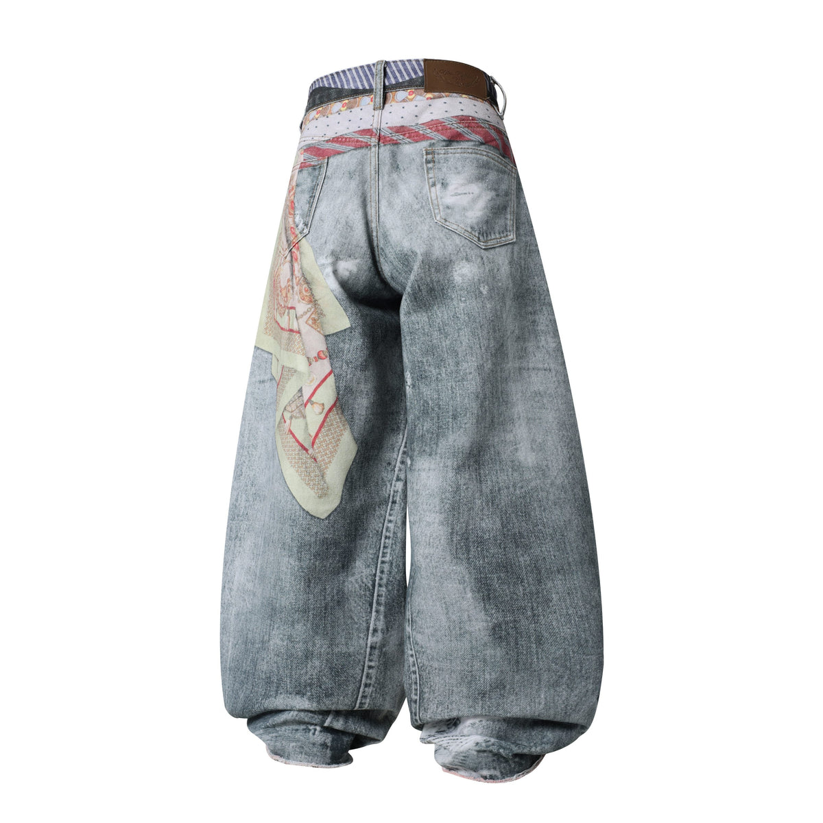 Madxmarx “Tie Riot Balloon Jeans”