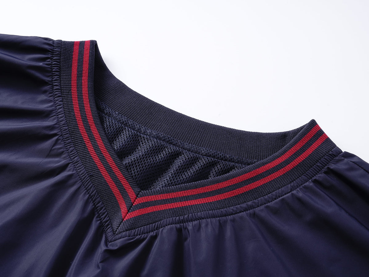 Madxmarx Retro Athletic Nylon-Pullover