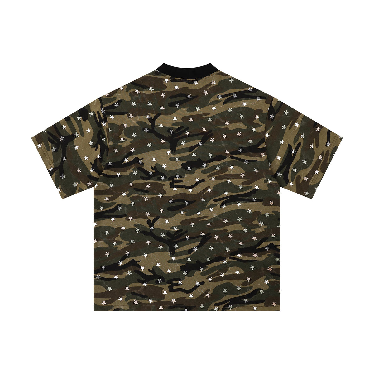 Madxmarx Camo Star Graphic Polo