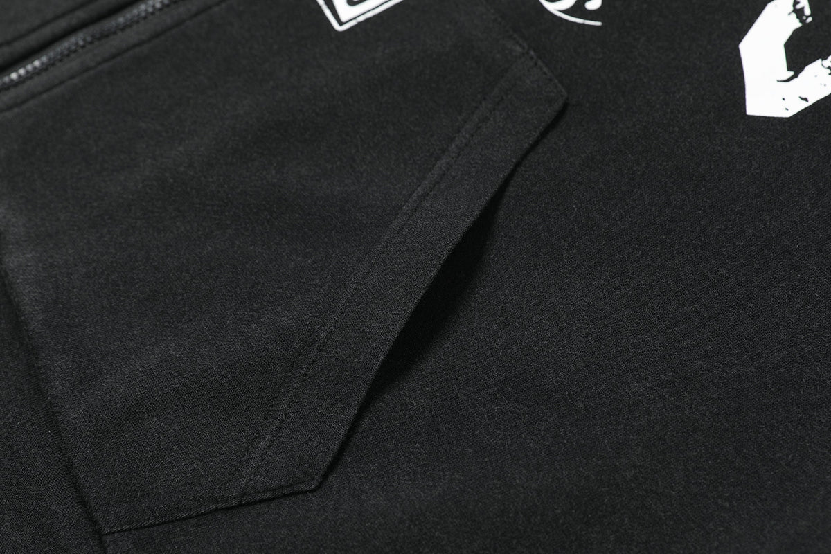 Madxmarx Vintage Badge Zip Hoodie