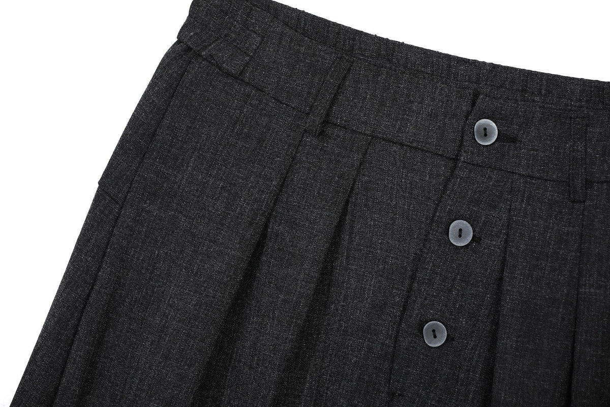 Madxmarx „Minimalistische weite Plisseehose“