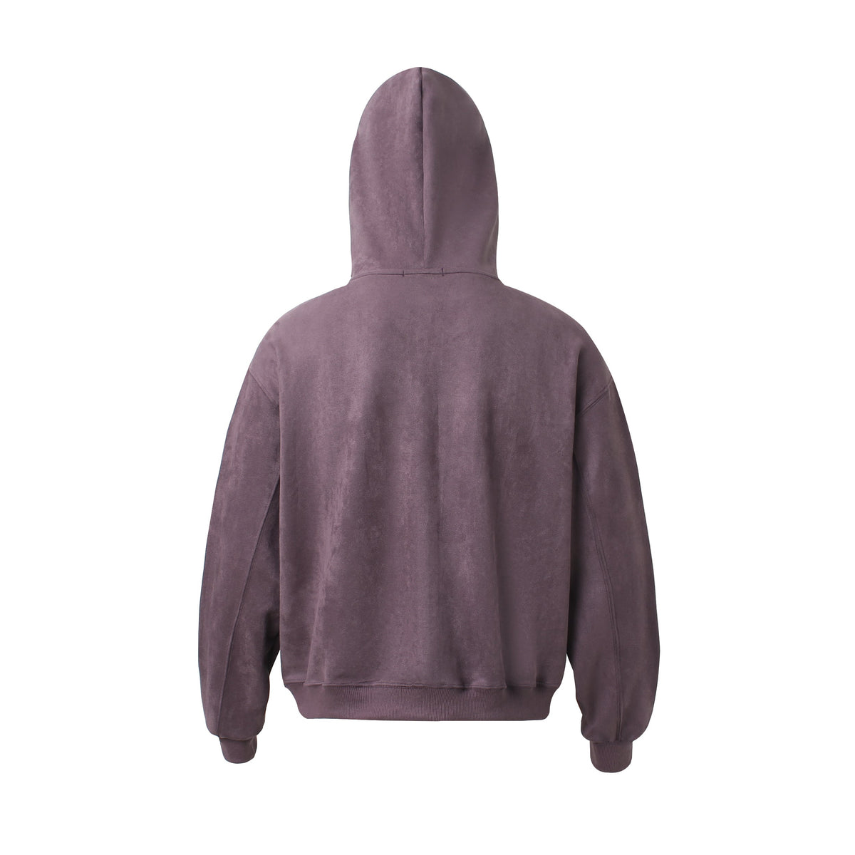 Madxmarx Suede Varsity Zip Hoodie