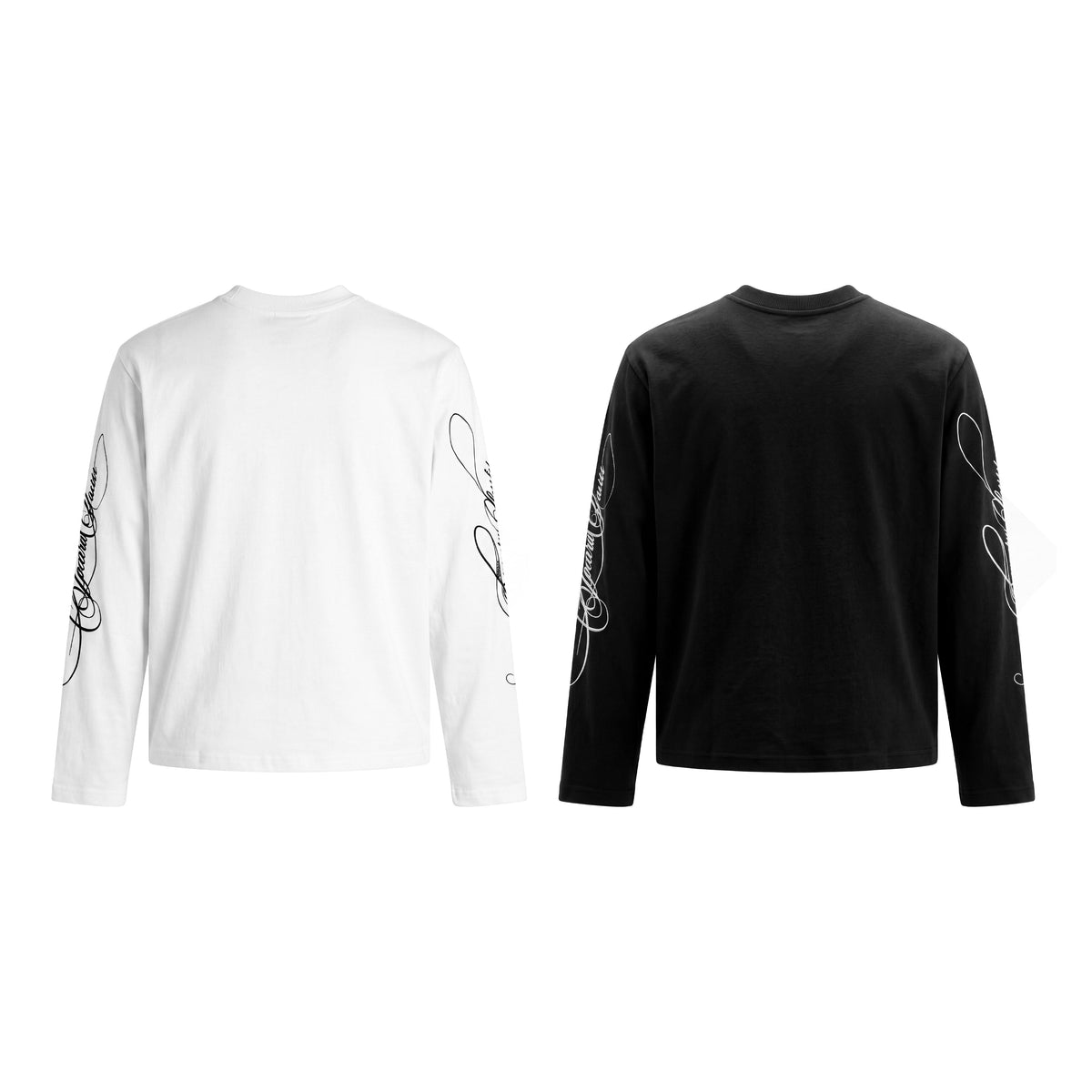 Madxmarx Tiger Script Graphic Long Sleeve Tee