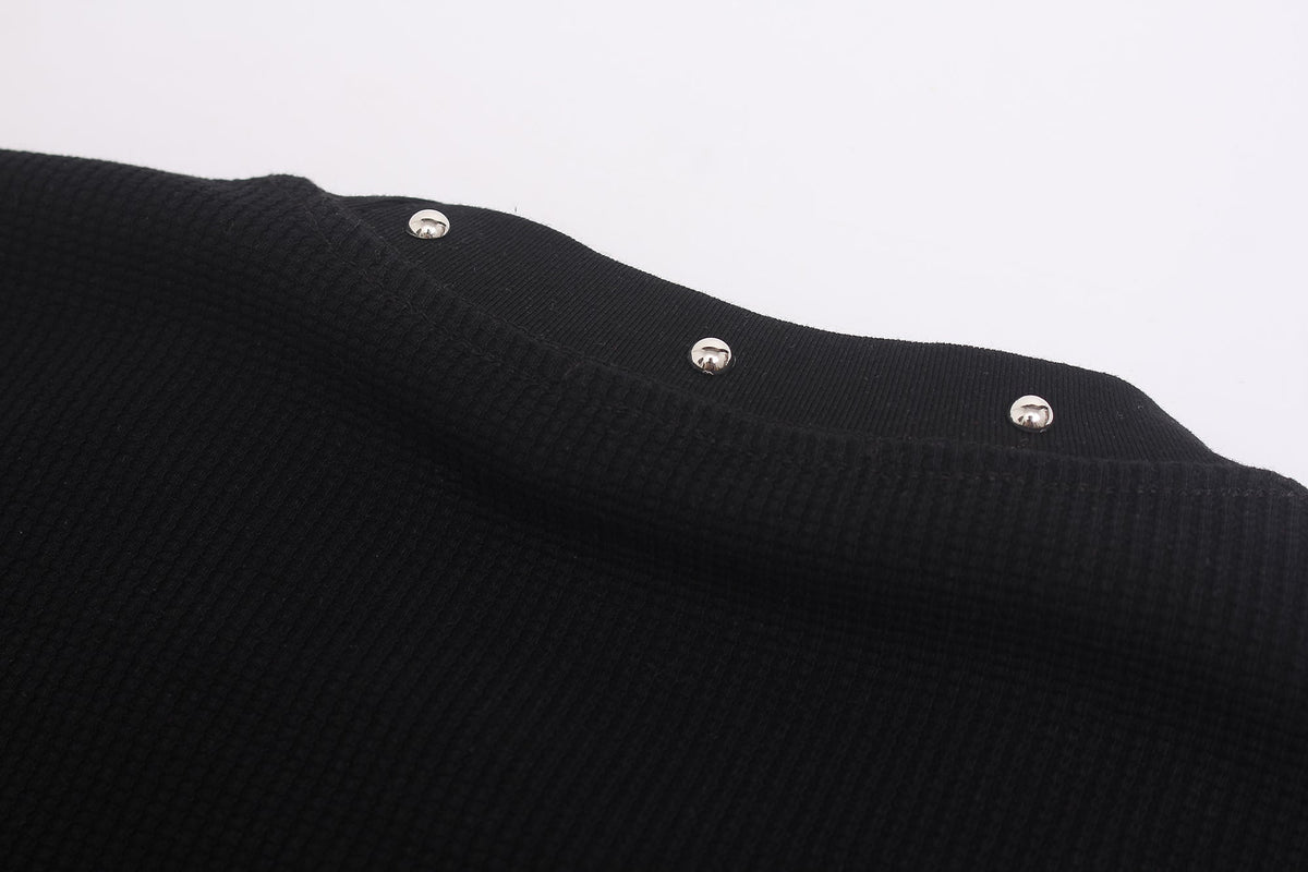 Madxmarx Studded Graphic Long Sleeve