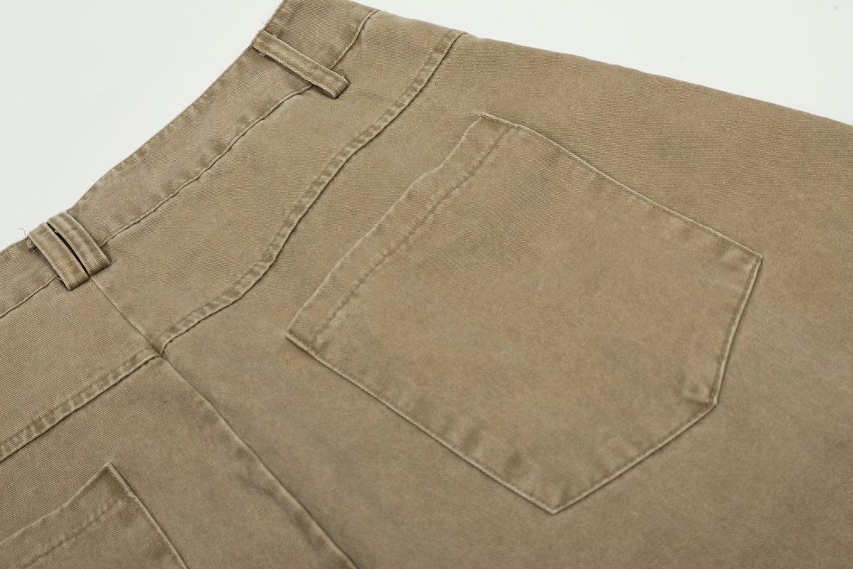 Pantalon large vintage à imprimé texte Madxmarx