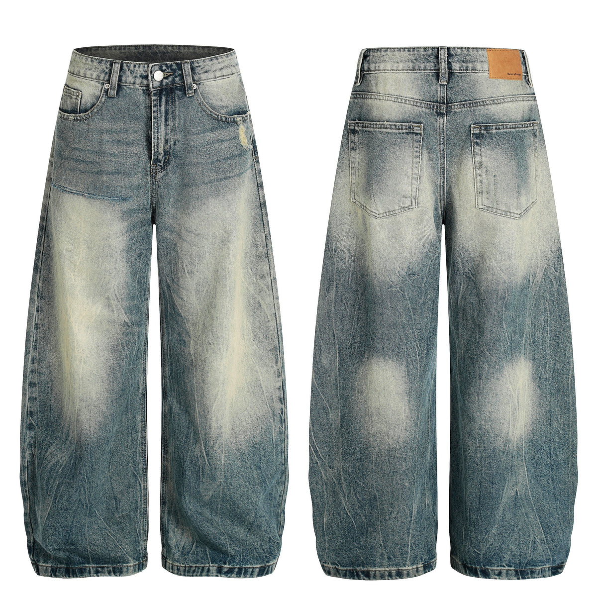 Jeans Wide-Leg Vintage Fade Madxmarx