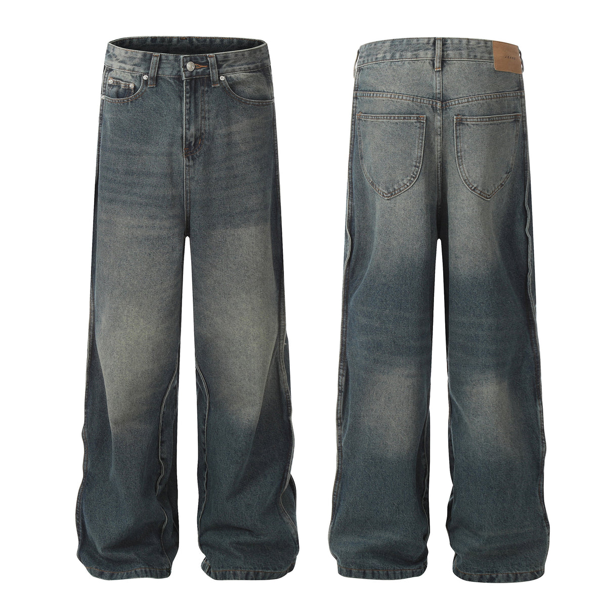Madxmarx Classic Fade Wide-Leg Jeans