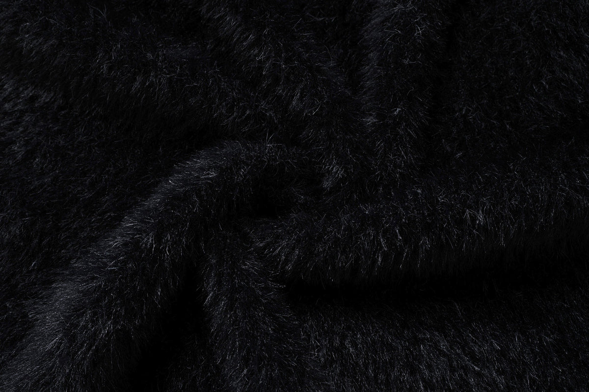 Madxmarx Fluffy Crest Knit Sweater