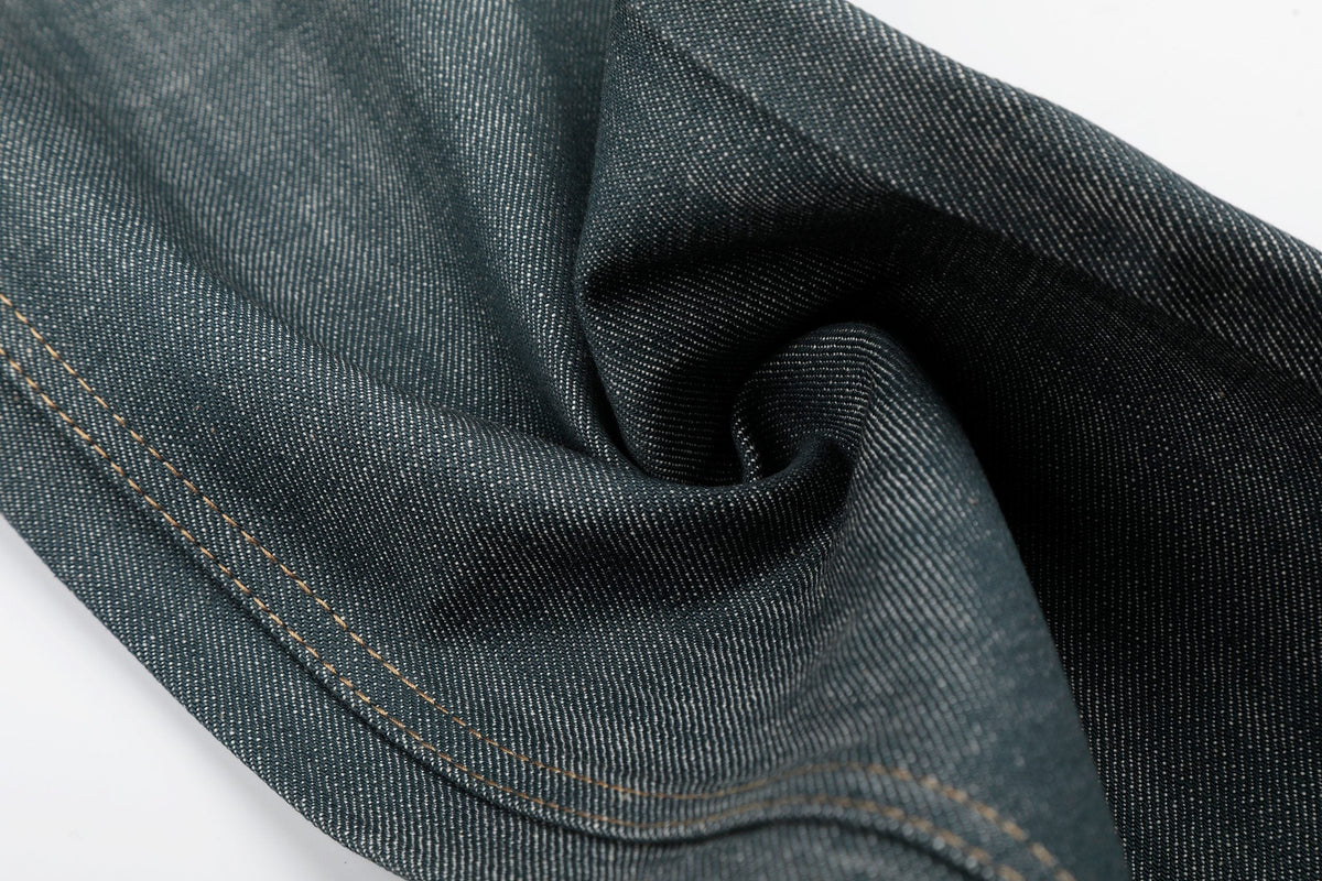 Madxmarx „Washed Grey Button Denim Jeans“