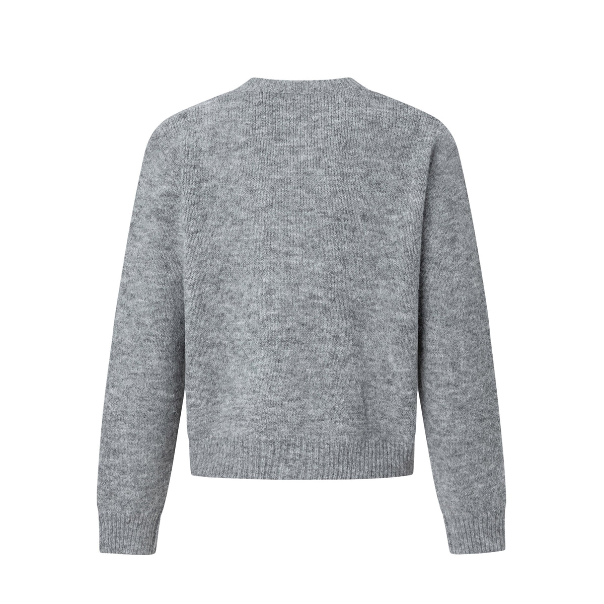 Madxmarx Minimal Wool Blend Knit Cardigan