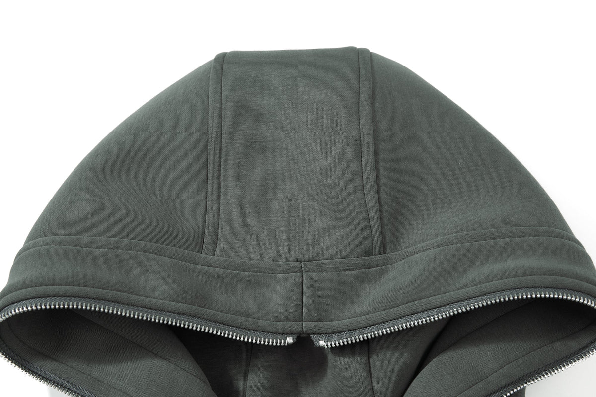 Madxmarx Gothic Line Art Zip Hoodie