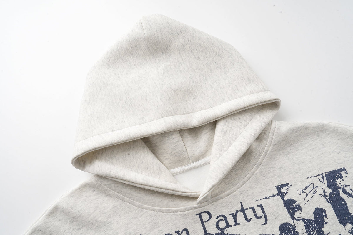 Madxmarx “Neon Party” Graphic Hoodie