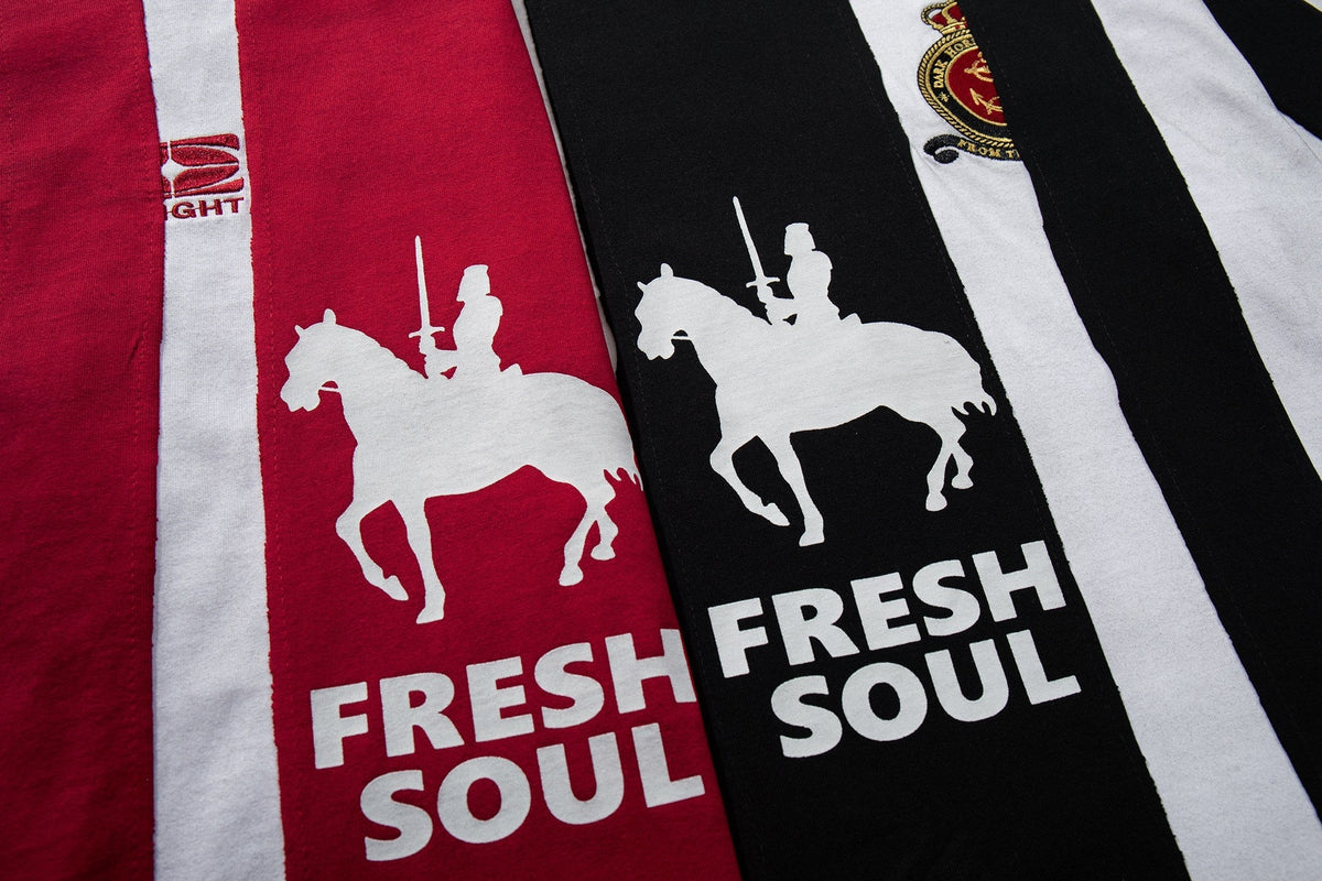 Madxmarx “Fresh Soul Striped Jersey Tee”