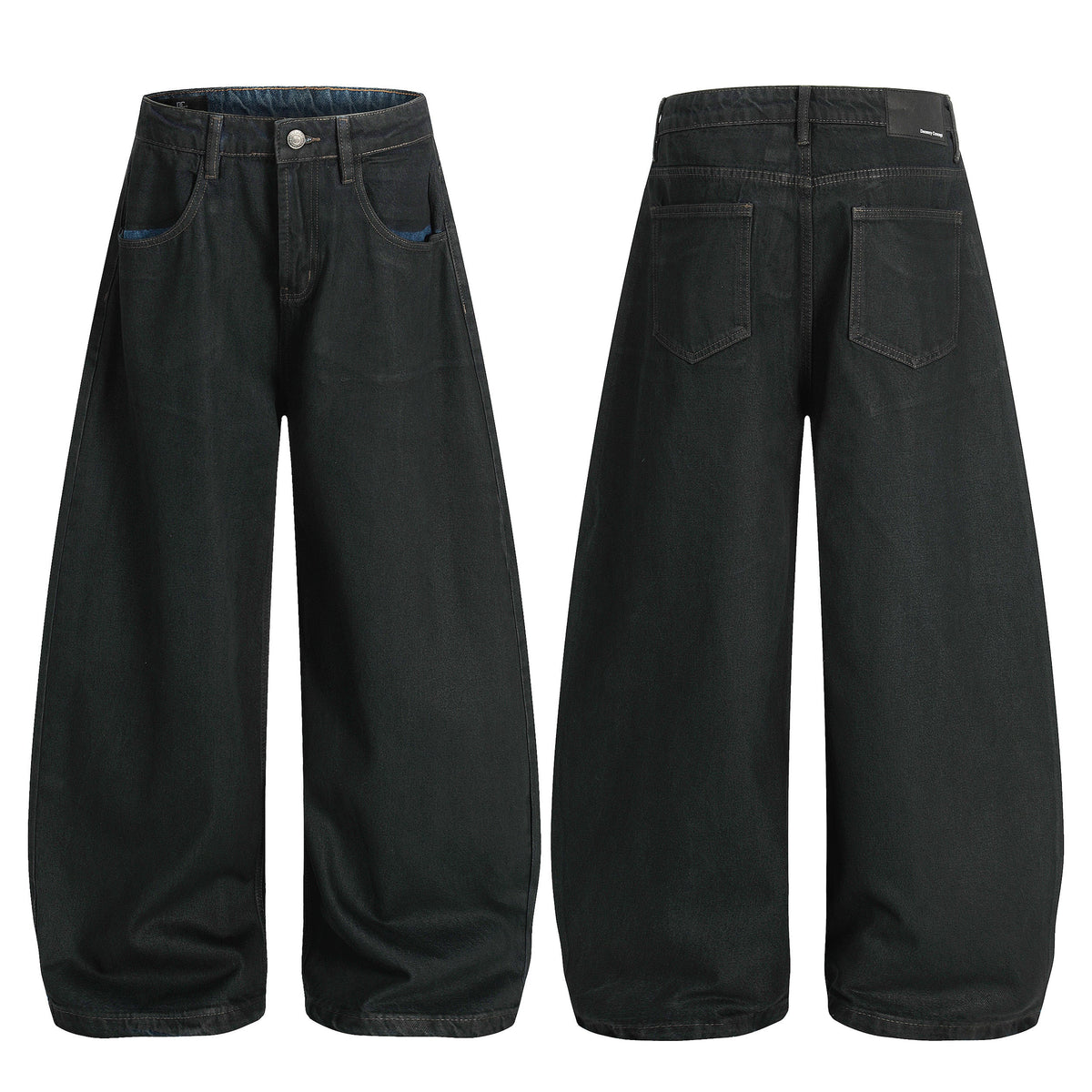 Pantalon en jean incurvé minimaliste Madxmarx