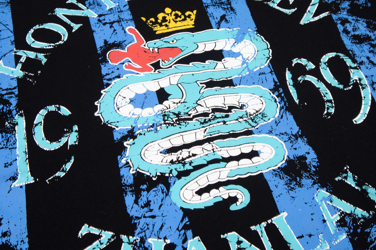Madxmarx Layered Graphic Hooded Long Sleeve Tee