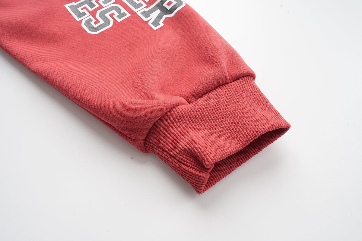 Madxmarx Retro Varsity Zip Hoodie