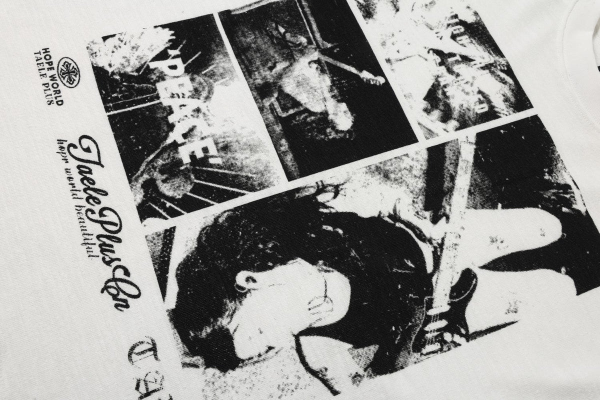 Madxmarx Vintage Photo Graphic Long Sleeve Tee