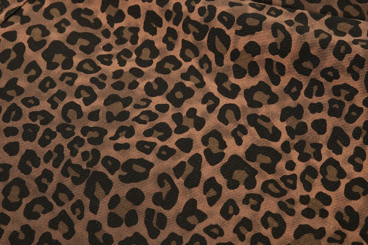 Madxmarx Leopard Print Statement Shirt