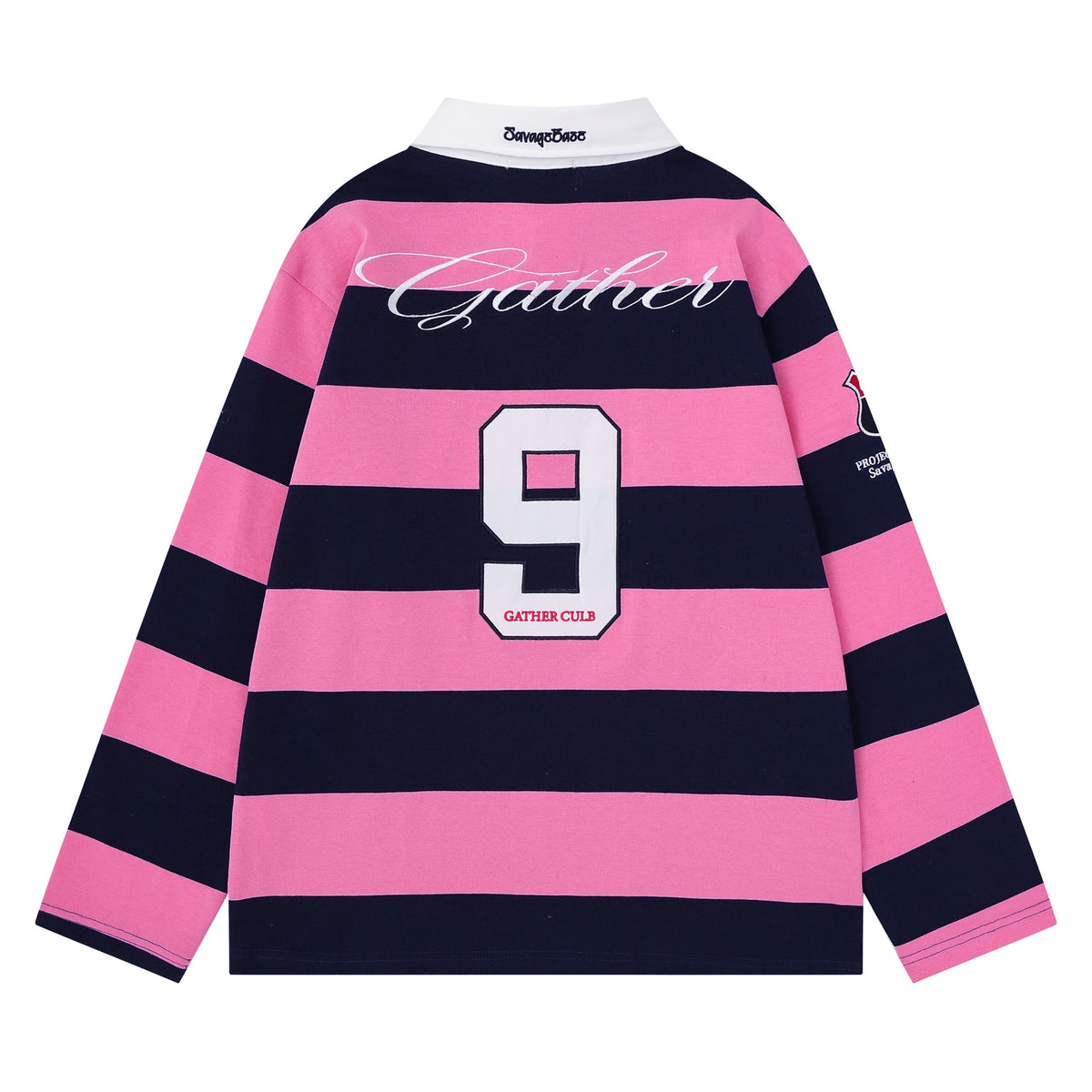 Madxmarx Striped Graphic Polo