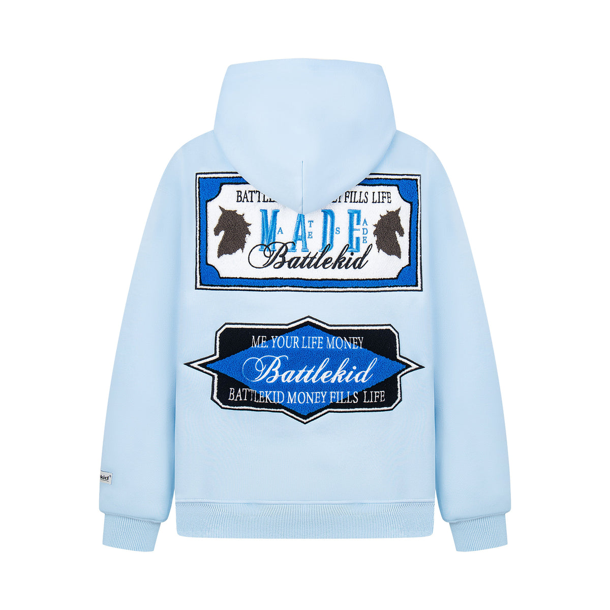Madxmarx Embroidered Badge Logo Hoodie