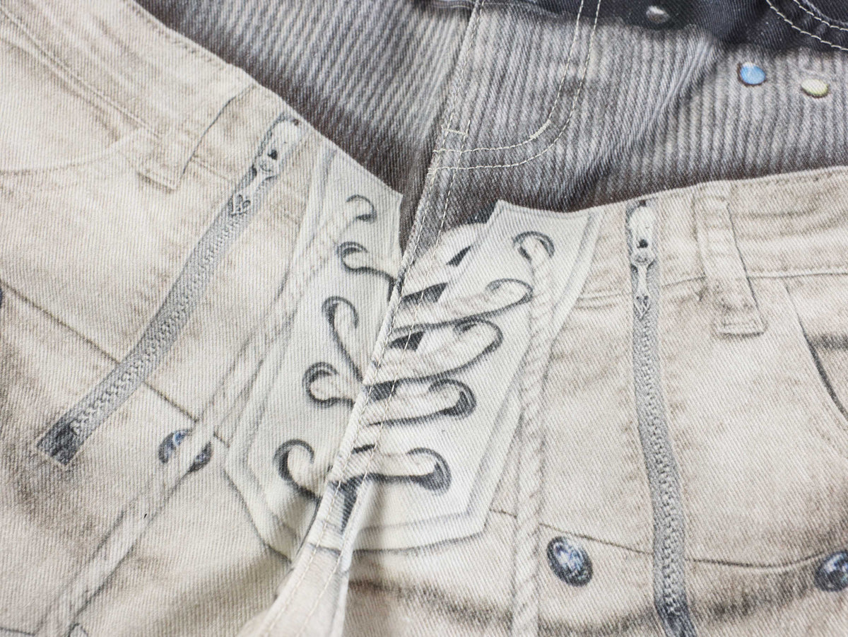 Madxmarx „Layered Belt Utility Balloon Jeans“