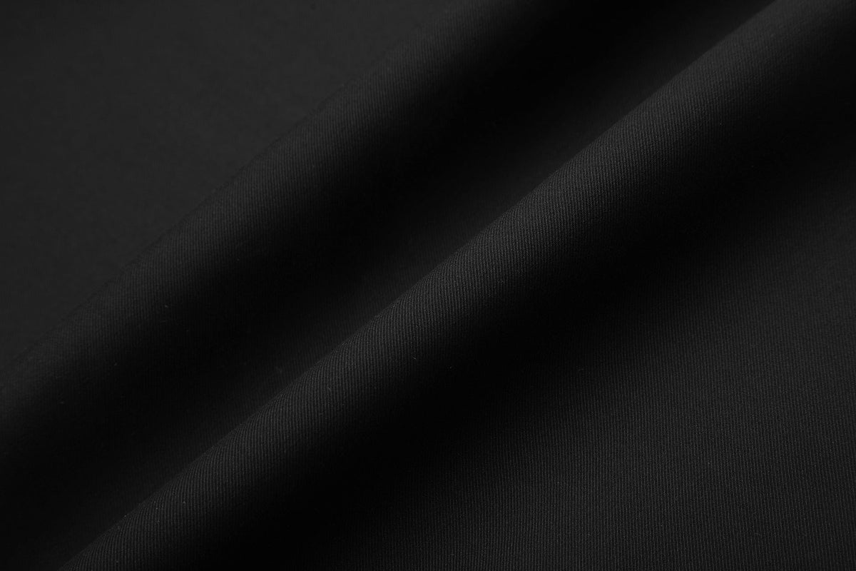 Asymmetrical Button-Detail Wide-Leg Trousers