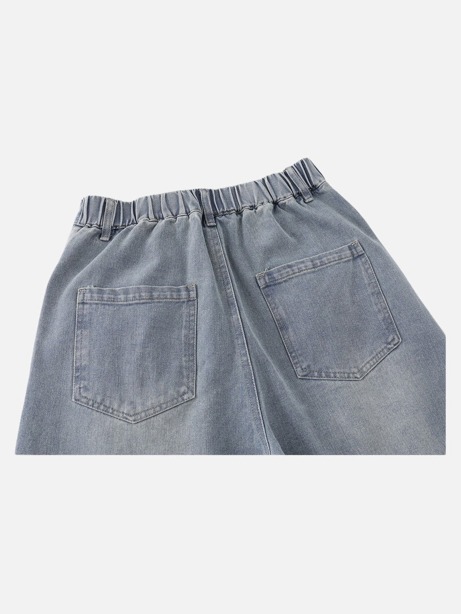 Be Nola Embroidered Denim Culottes