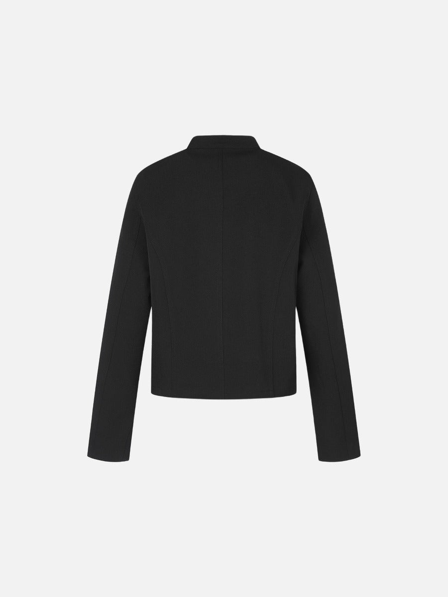 DAXUEN black cropped military design jacket