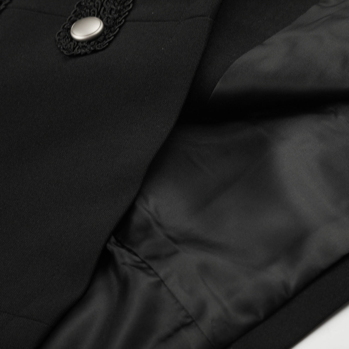 DAXUEN black cropped military design jacket