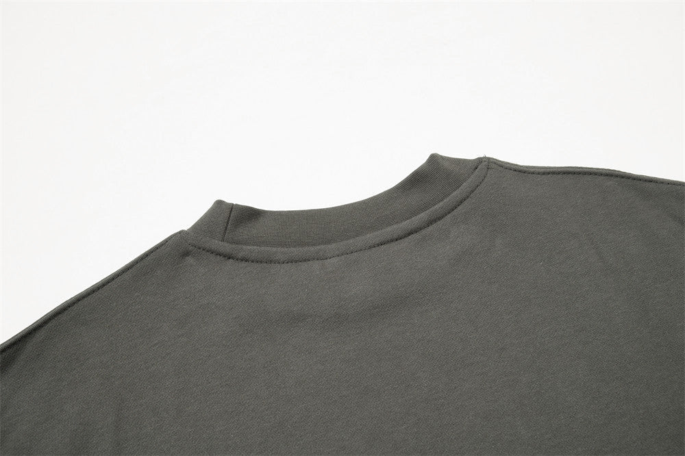 Bold Block Lettering Oversized Sweatshirt
