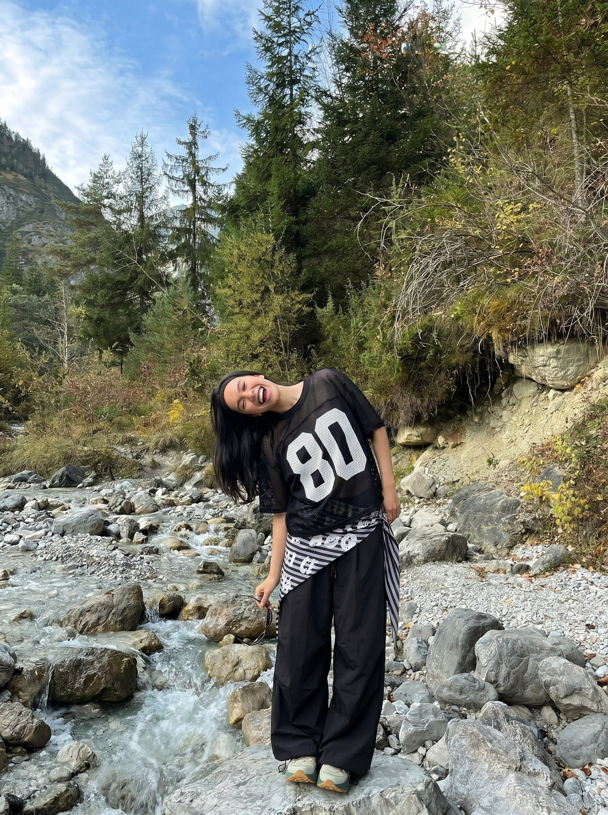 Bold Mesh 80 Jersey Top