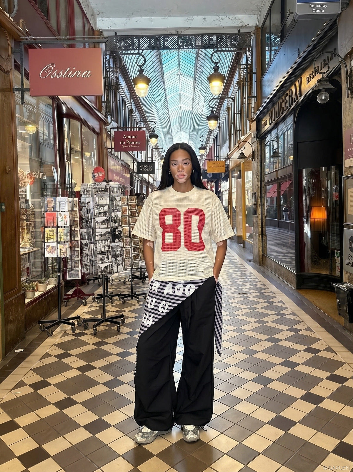 Bold Mesh 80 Jersey Top