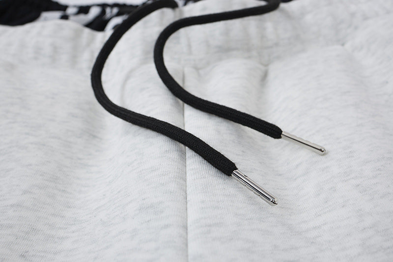 Bold Script Graphic Wide-Leg Sweatpants