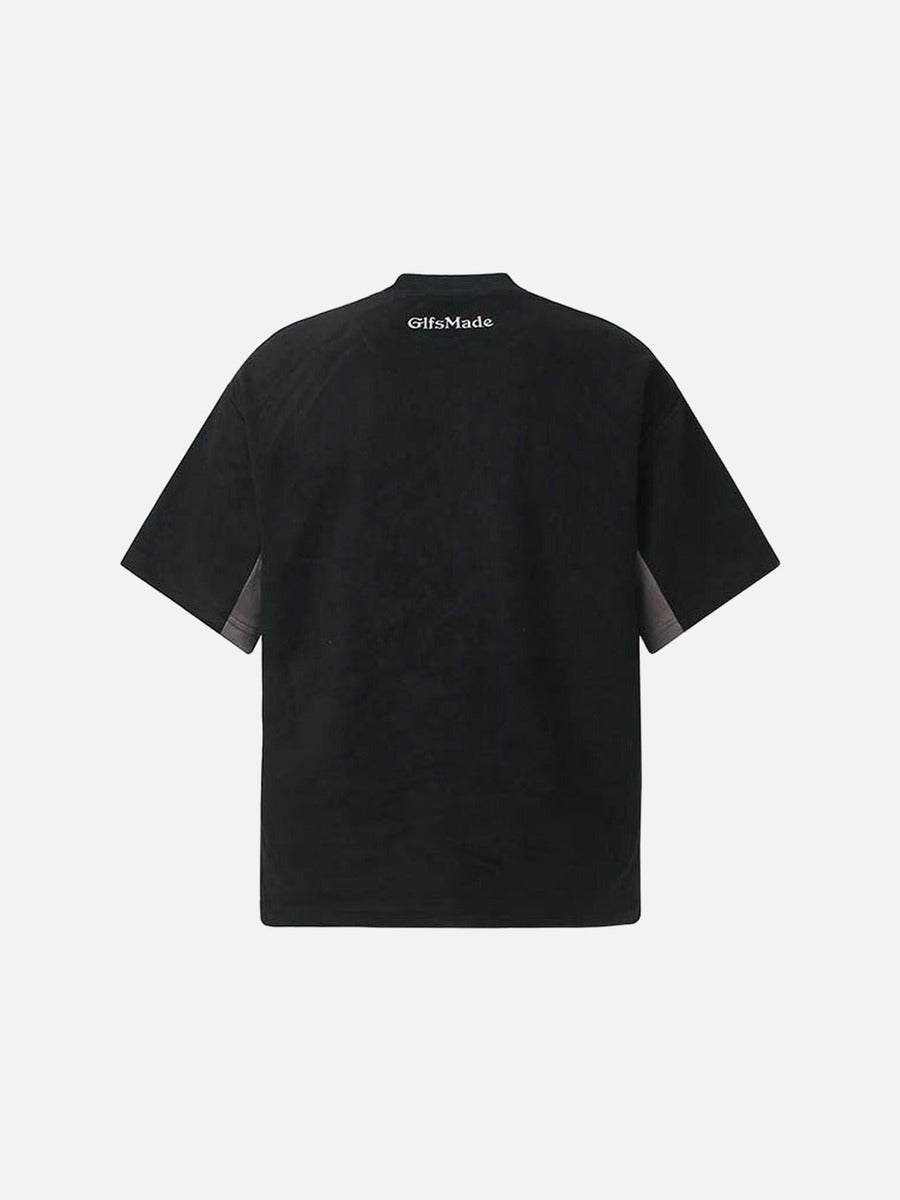 Bold Stratum Embroidered T-Shirt