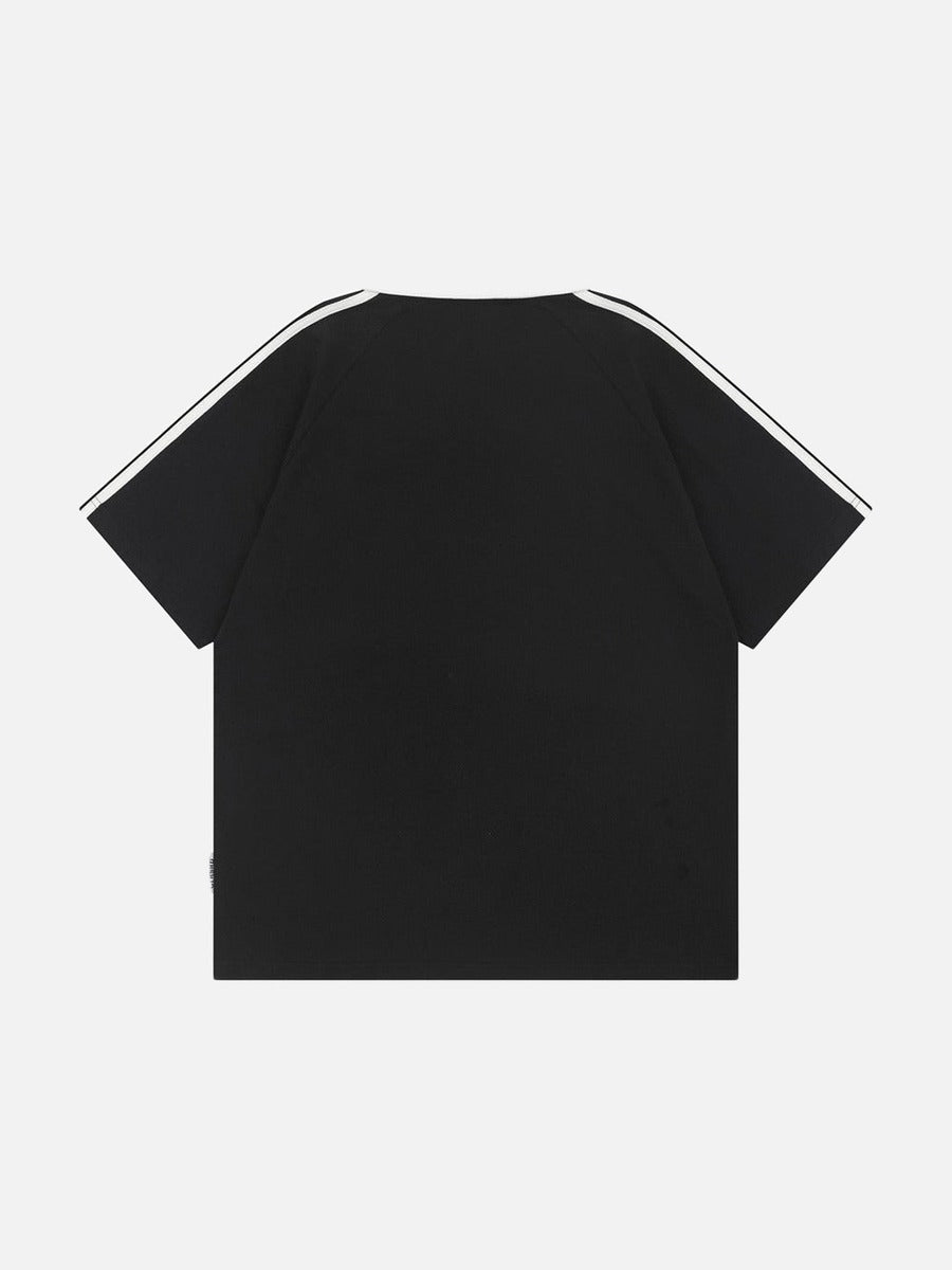 Cartoon Graphics Polo Shirt – Short Sleeve