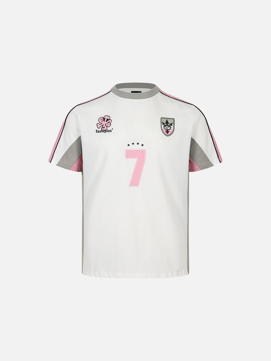 Retro Away No. 7 Football Jersey
