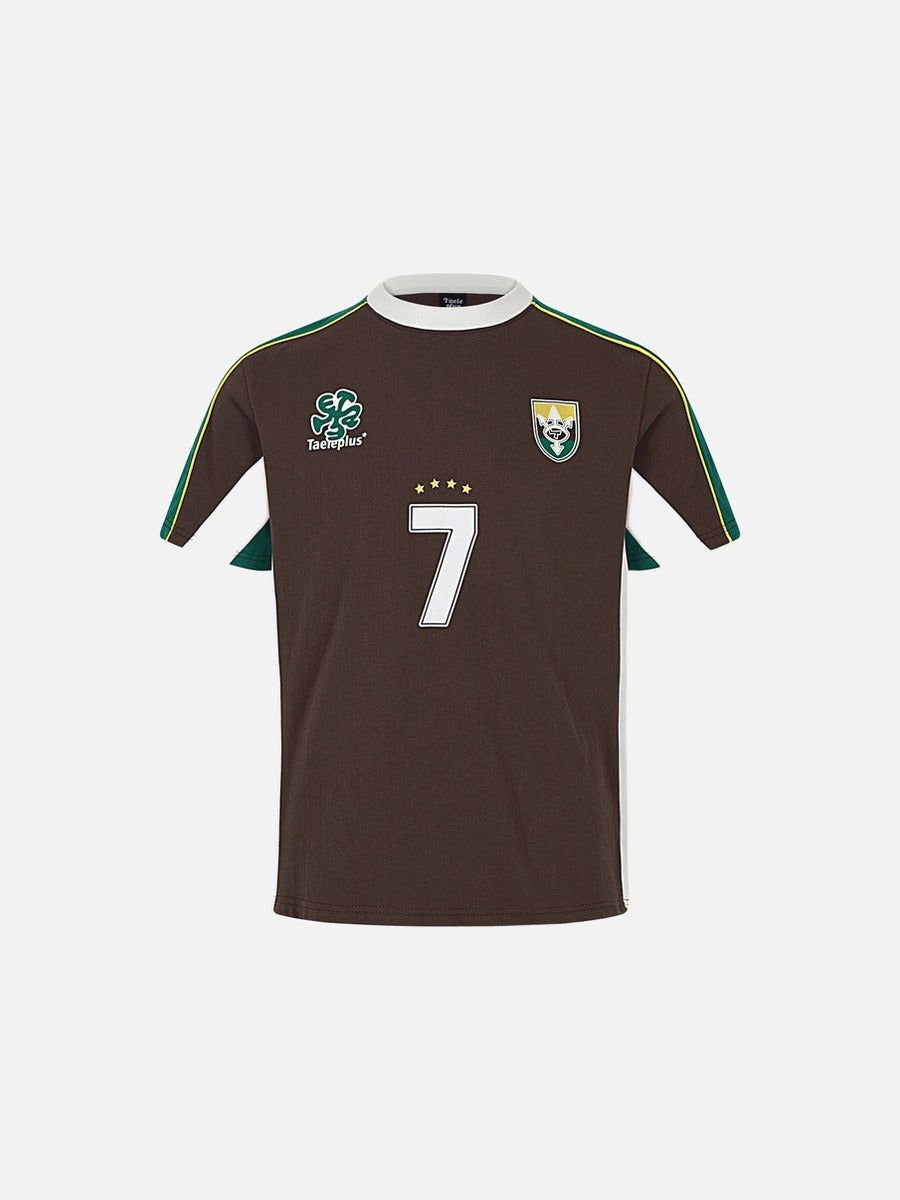Retro Away No. 7 Football Jersey