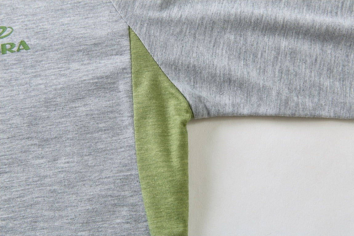 Color-Blocked Long-Sleeve Top with Logo