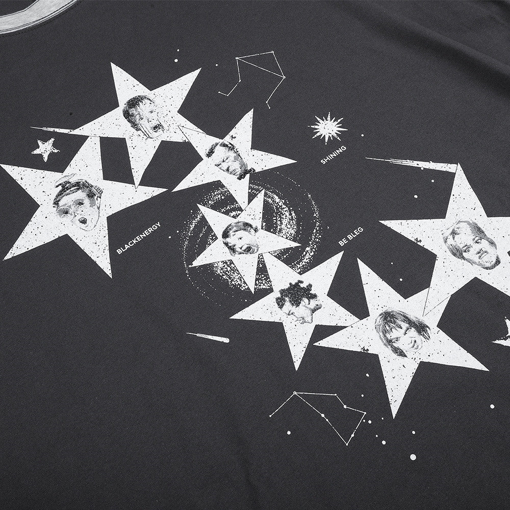Constellation Graphic Long-Sleeved T-Shirt