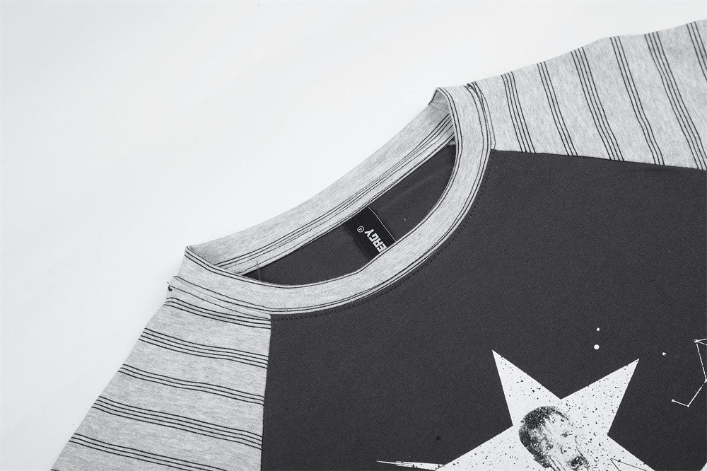 Constellation Graphic Long-Sleeved T-Shirt