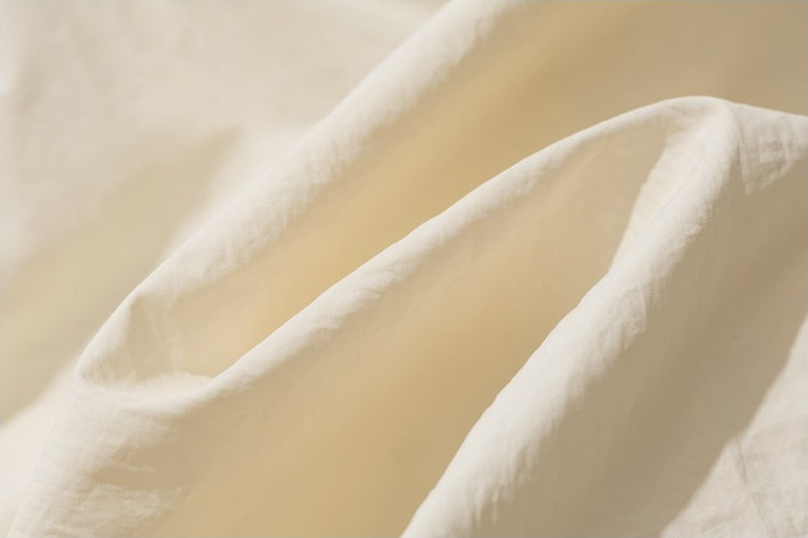 Cream Padded Jacket with Faux Fur Lining