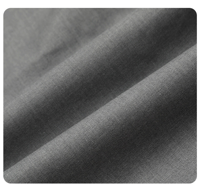 Curved-Knife Wide-Leg Trousers